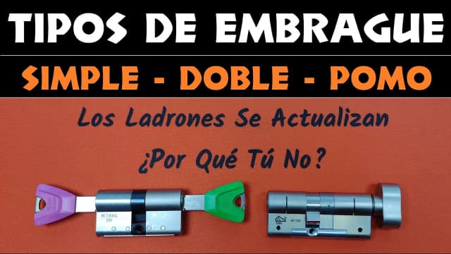 Todo lo que necesitas saber sobre el bombín de cerradura doble embrague